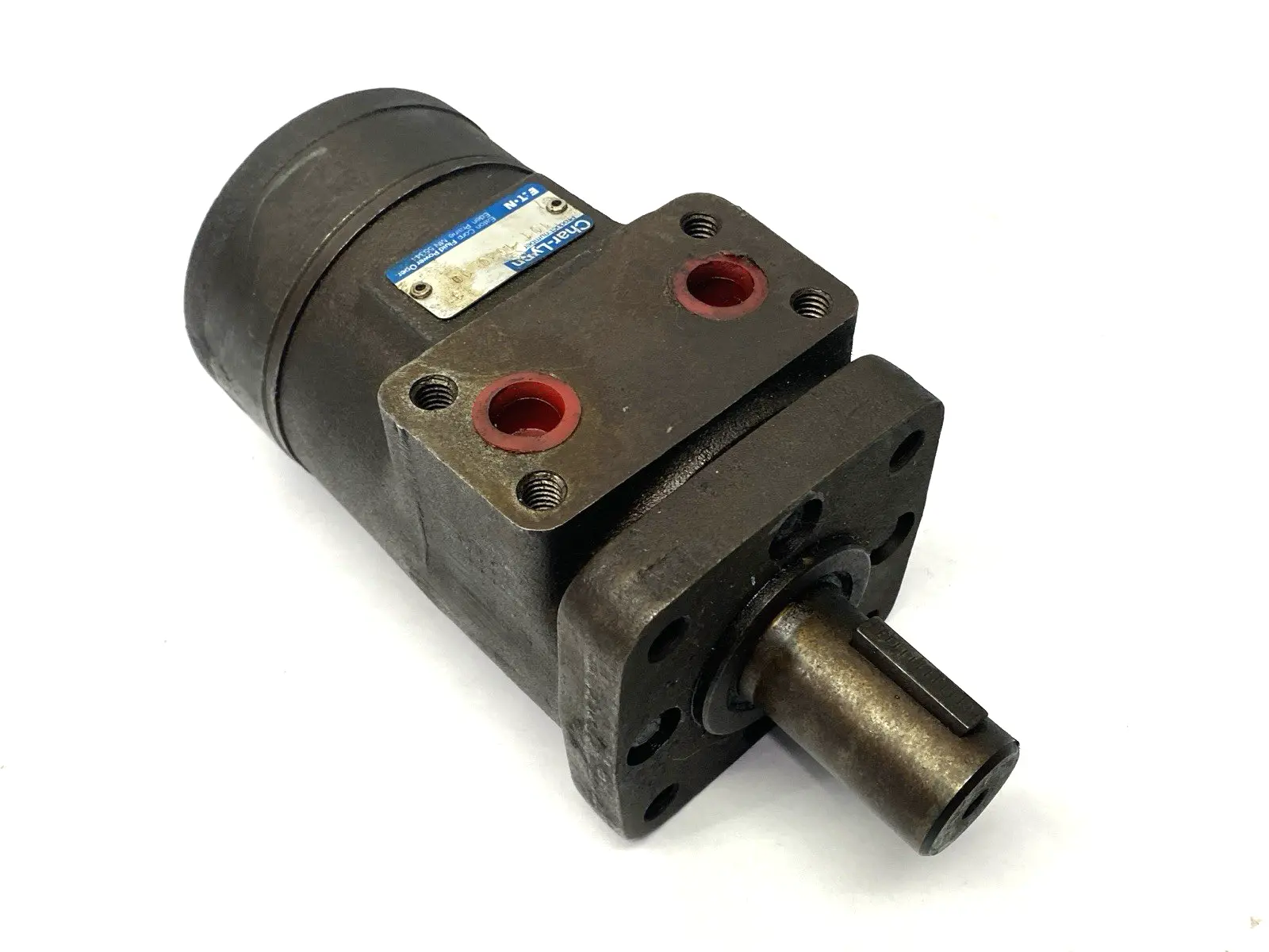 Used Eaton Char-Lynn Hydraulic Motor 1" Keyed Shaft 4-Bolt Mount Hydraulic and Pneumatic Motors Michigan US | Maverick Industrial Sales #1393474