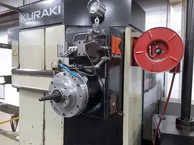 Used 1990 KURAKI KBT-11WDX Horizontal Table Type Boring Mills Illinois US | Machinery Marketing International #378964