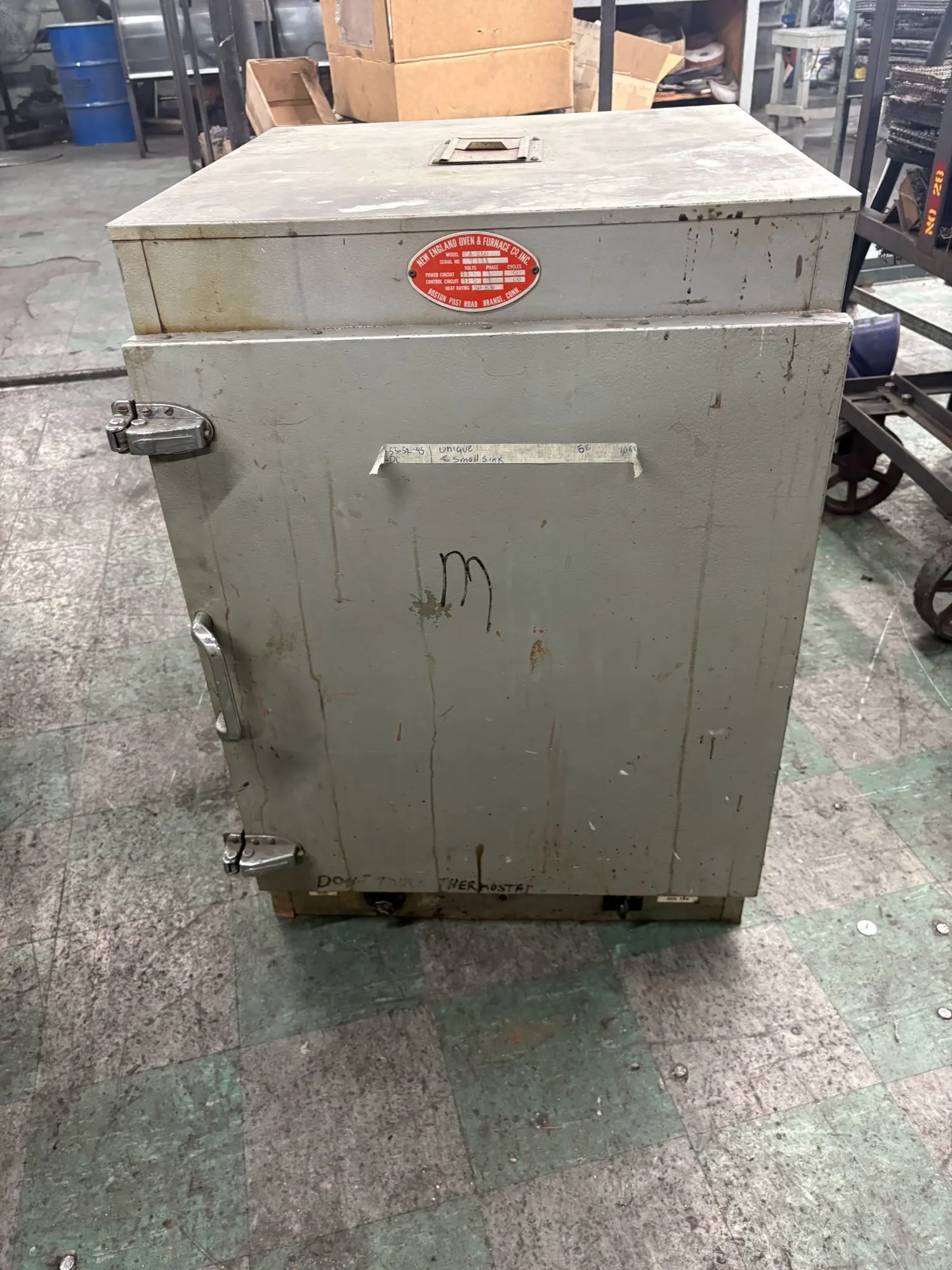 USED NEW ENGLAND OVEN & FURNACE COMPANY CA 250