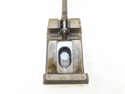 Machine Leveling Wedge Screw Jack 3-7/8"x 5-1/8" Pad - 3/8" Rise  20" Drive Ext