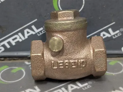 Lot of 4 Legend 1/2 200 WOG Inline Swing Check Valves Used