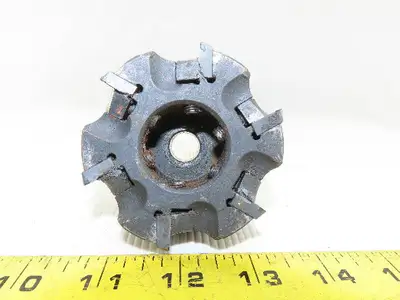 RK Tool SMC3006-14130 Indexable Face Mill Cutter 6-Insert 3" RH 1" Arbor