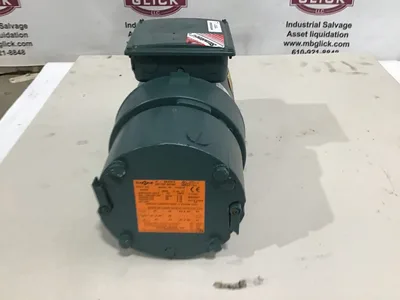 Baldor VBM3546-D Industrial Motor 5/8 Inch Keyed Shaft 1750RPM
