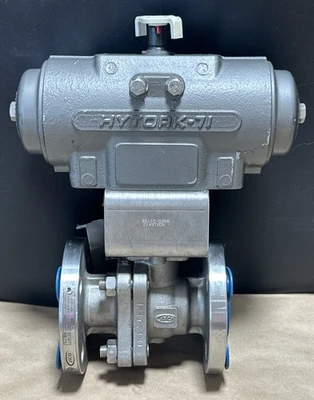 NEW ASSEMBLY W/OUT POSITIONER- Hytork-71 Actuator + AVCO CL150 1” Valve 316SS