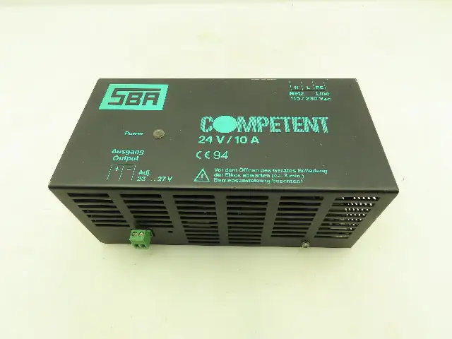 Used SBA COMPETENT _UNKNOWN_ Power Supplies | Arrow Industrial #559669