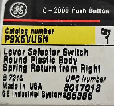 USED GE GE P9XSVU5N