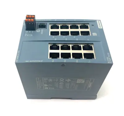 USED SIEMENS SCALANCE XB216 MANAGED LAYER INDUSTRIAL ETHERNET SWITCH