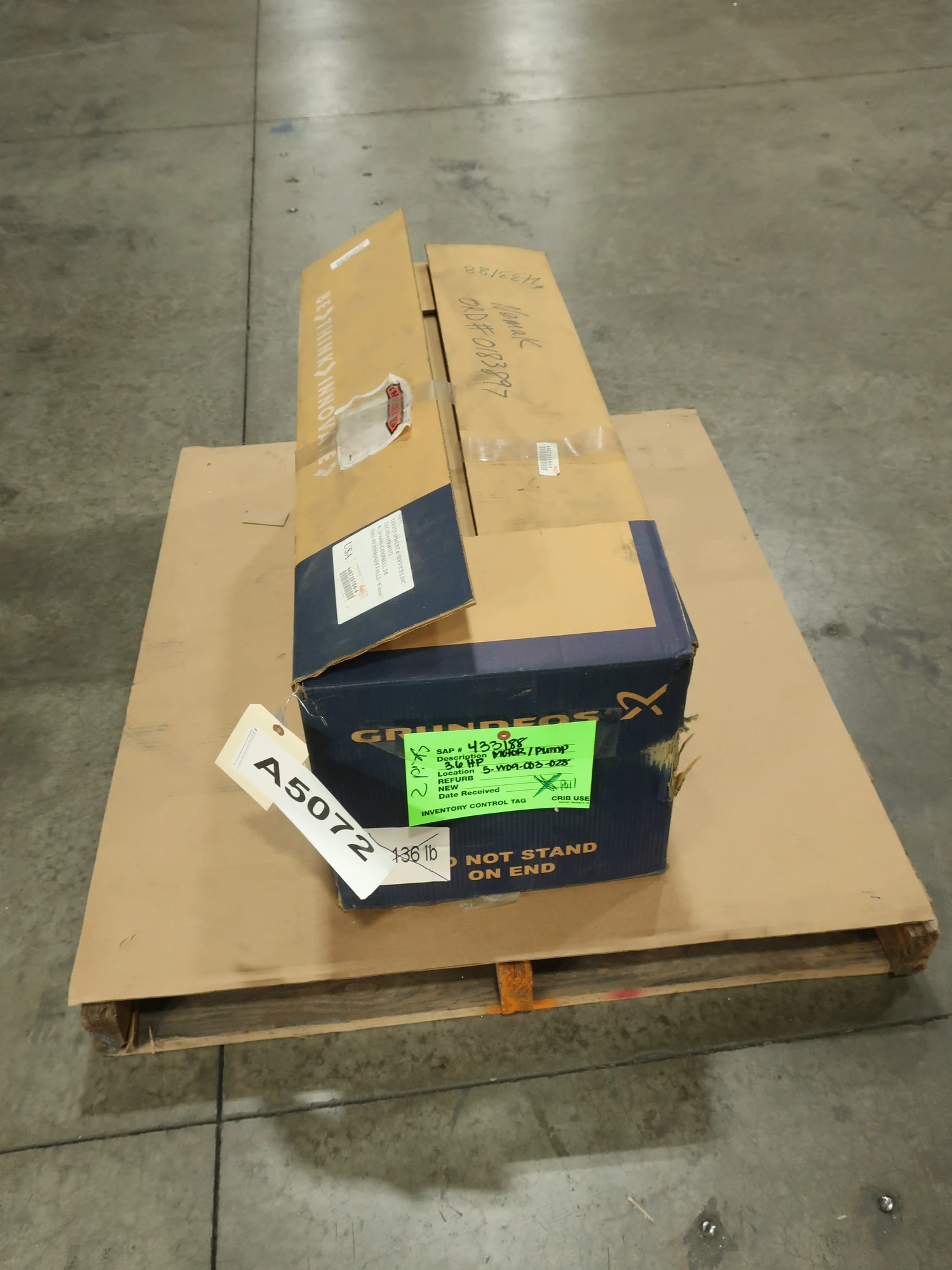 Used GRUNDFOS MTR15-5/2 A-W-A-HUUV Centrifugal Pumps Ohio US | Aucto #1437154