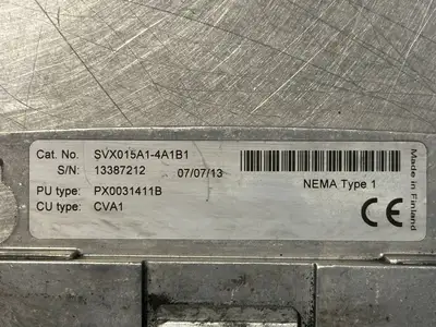 Eaton SVX015A2-4A1B1 , SVX9000 Nema Type 12 (8.5.1)