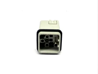 CQM-12,CQM 12 | ILME CQM 12 Male Crimp Connector Insert 12 Pole + PE, 10A, Mencom CQM-12 7-PK - New – Open box