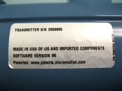 USED Micro Motion 1700 R12 AB UEZZZ