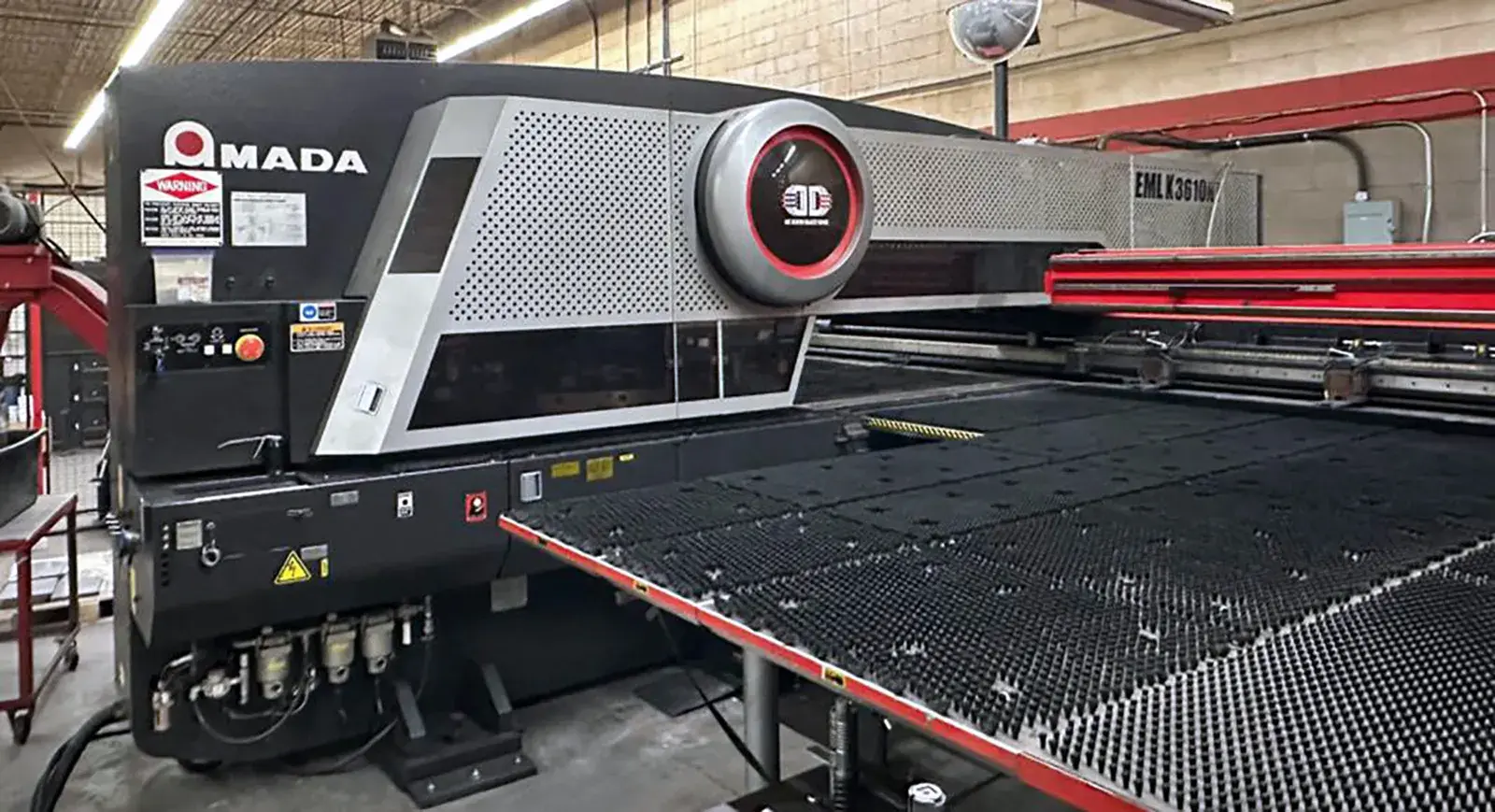 Used 2012 AMADA EMLK3610NT Laser Combo Punches Illinois US | Machinery Marketing International #1314505