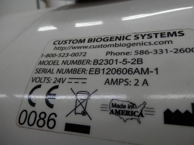 Used CUSTOM BIOGENIC SYSTEMS B2301-5-2B Ultra-Low Temperature Freezers California US | Biotech Equipment Sales #1464576