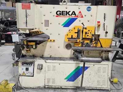 1999 GEKA HYDRACROP 110/SD Ironworker-Mechanical | Asset Exchange Corporation (2)