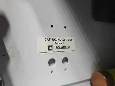 USED SQUARE D MODEL 6