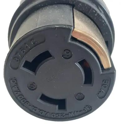 NEW HUBBELL HBL3764C CONNECTOR 50AMP 250VDC 600VAC