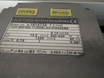 Klockner model LA-500 vertical strip packager