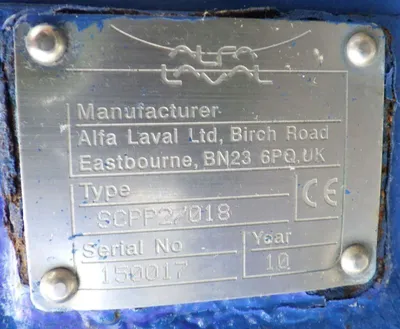2010 ALFA LAVAL SCPP2/130 Pump, Gear | Perry Equipment (5)