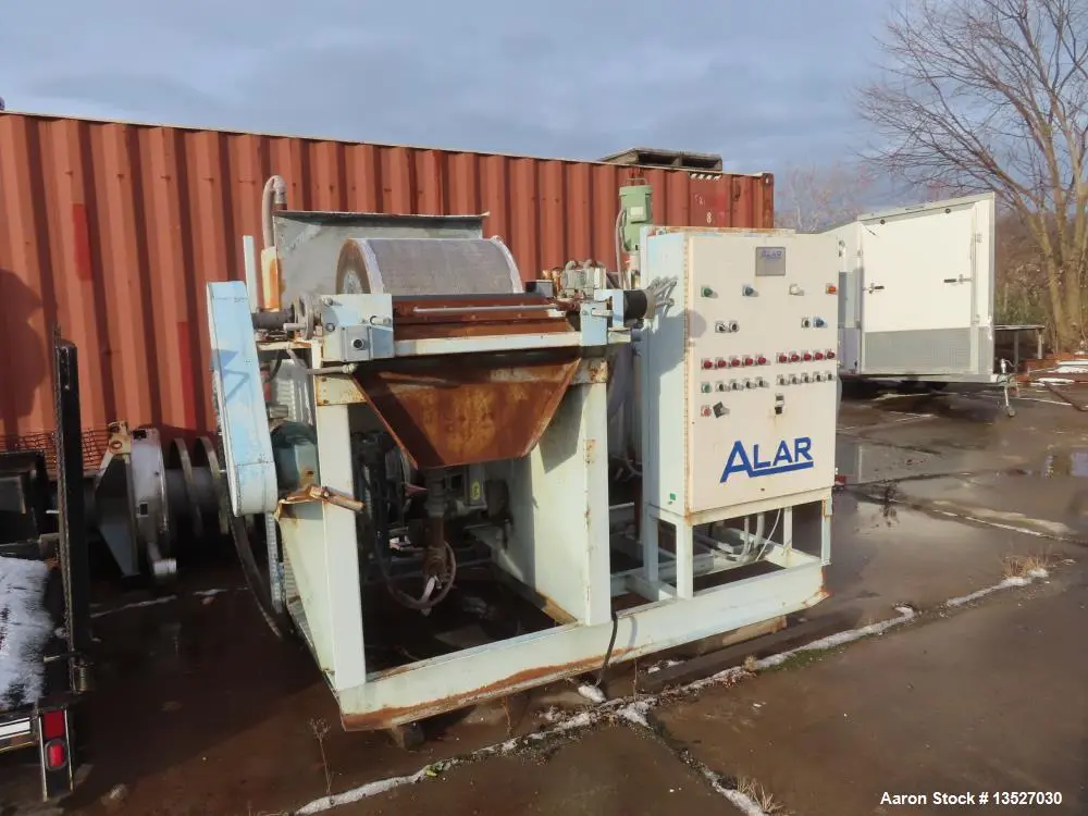 Used ALAR ENGINEERING _UNKNOWN_ Rotary Vacuum Filters Illinois US | Aaron Equipment #84976