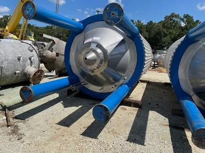 Used 2012 ZIEMANN BAUER 6,200 GALLON Stainless Steel Tanks New Jersey US | Perry Equipment #874291