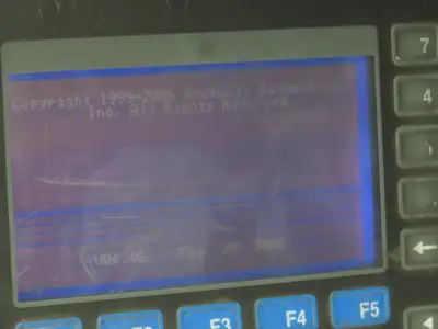Allen Bradley 2711-B5A2X PanelView 550 HMI Control Terminal Ser H Rev D FRN 4.46