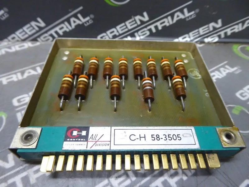 Cutler Hammer C-H 58-3505 Control Board Used