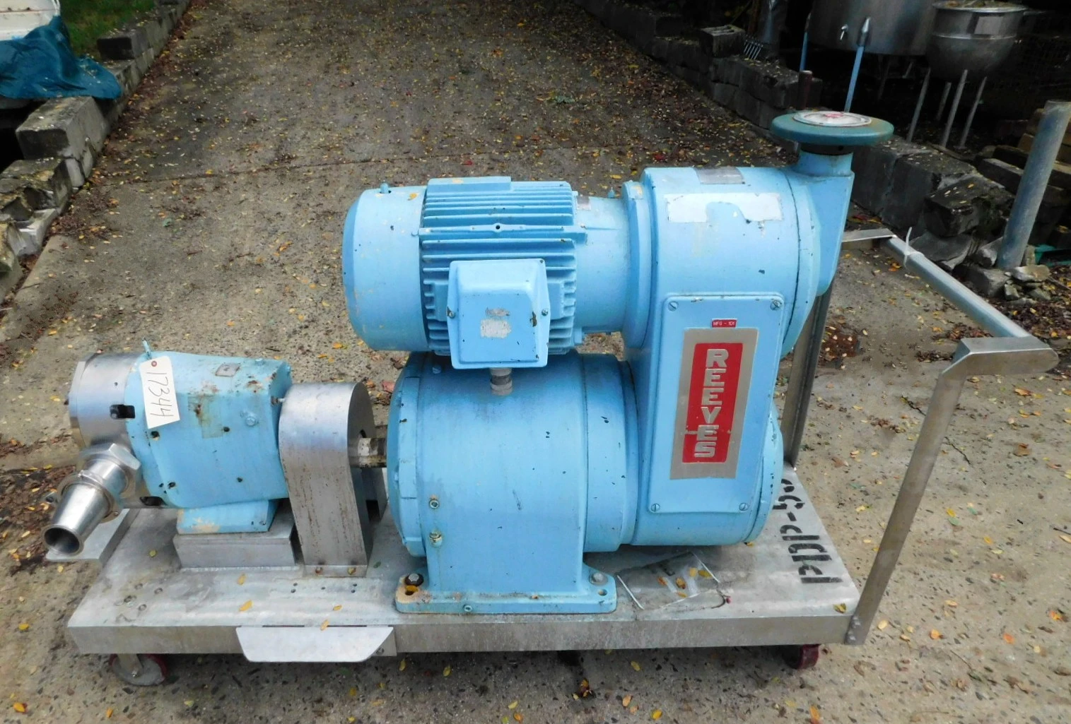 USED WAUKESHA 4" PUMP 220