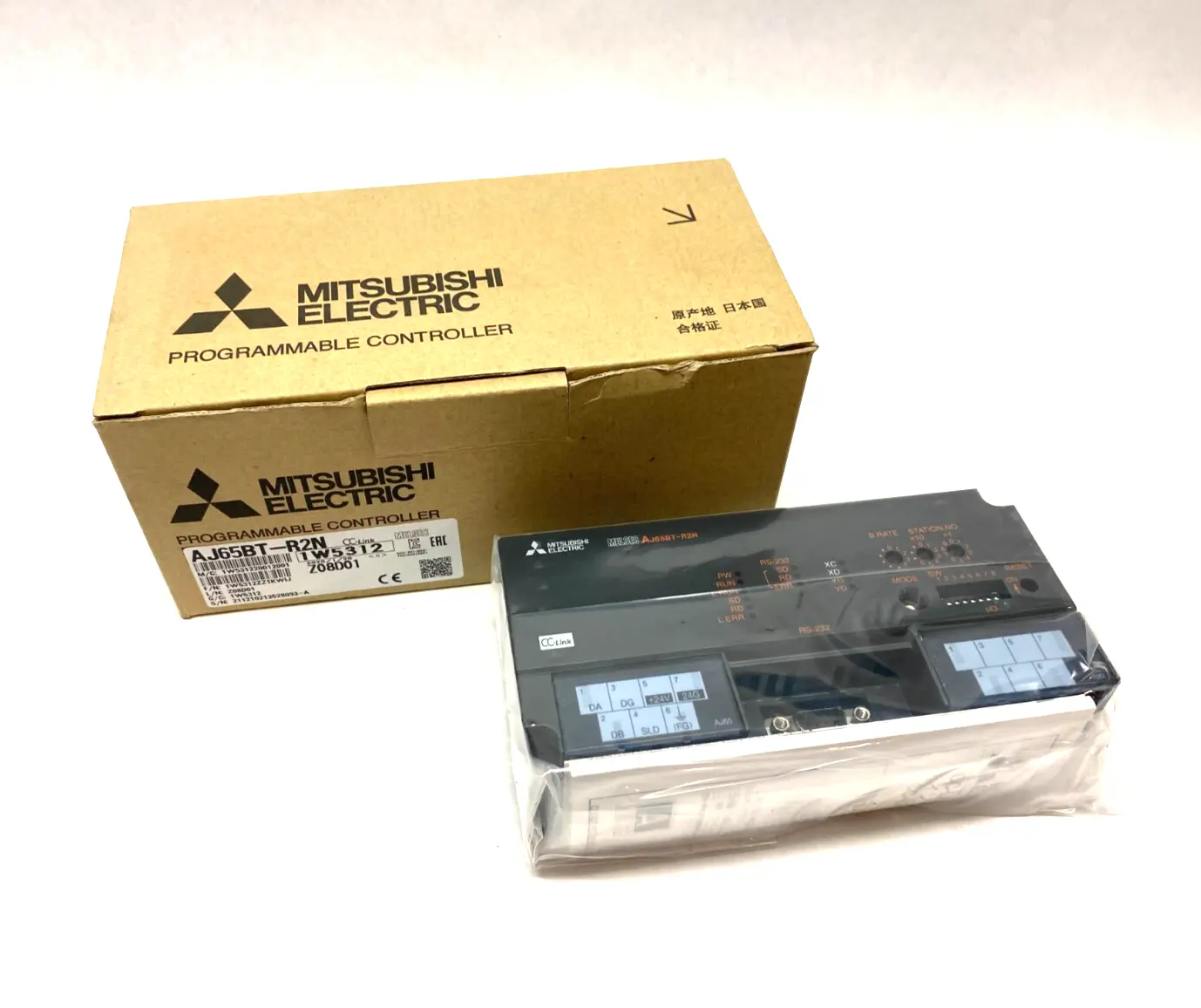 USED MITSUBISHI MELSEC CC-LINK PROGRAMMABLE CONTROLLER
