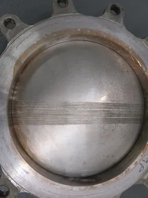 Rovalve / Tyco 12"-150 knife gate valve with pneumatic actuator