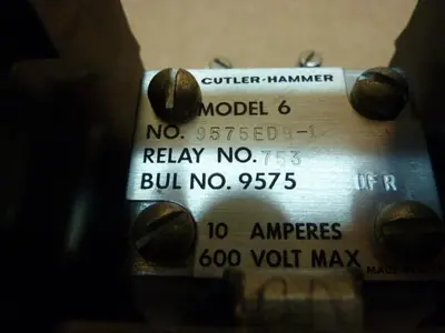 USED CUTLER HAMMER 9575E D9-1