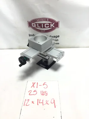 Kruss PS3210 Manual Linear Slide Rail Screw Adjustment 3 Dimensional Moving Stage