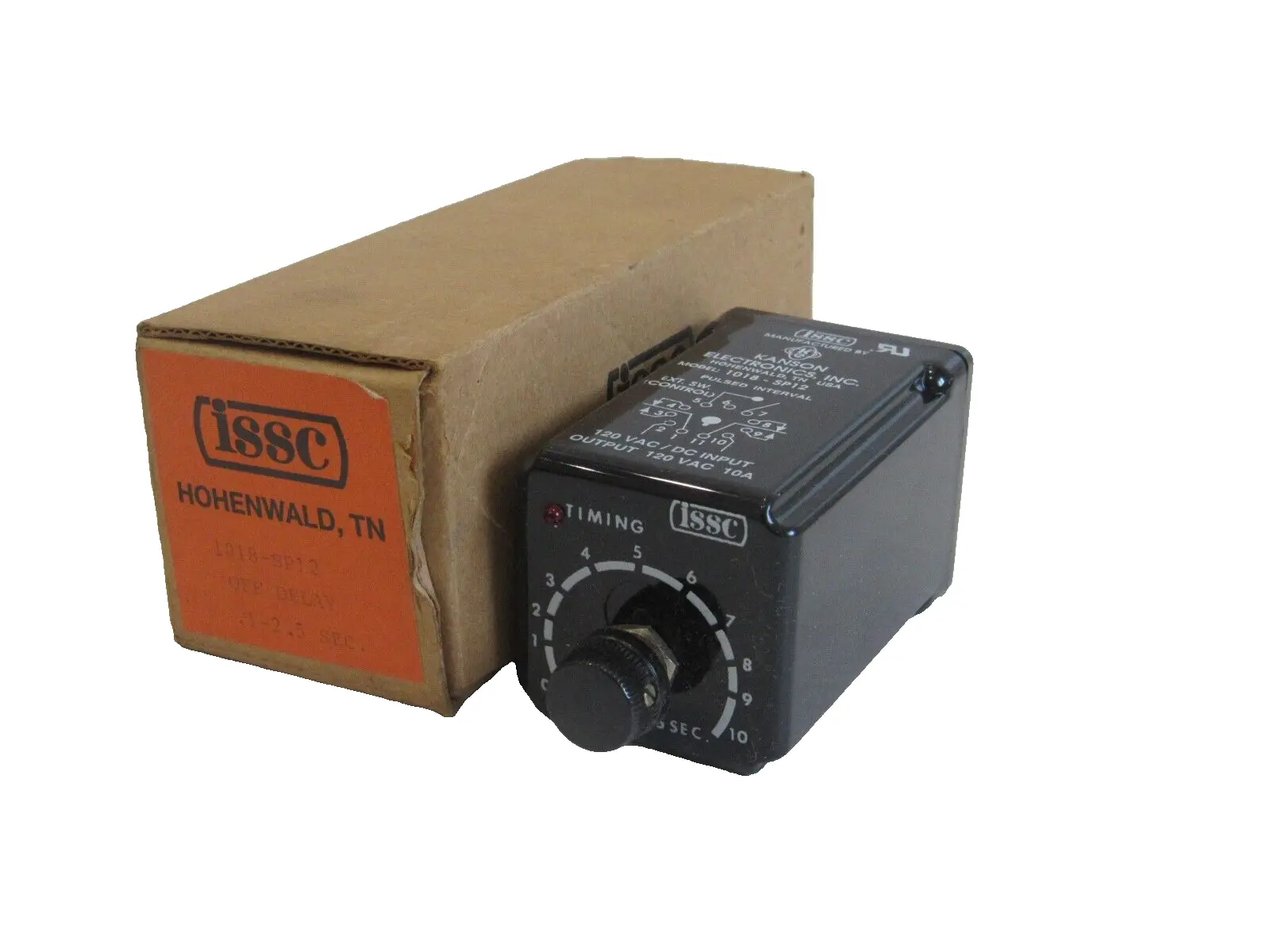 NEW KANSON ELECTRONICS ISSC 1018-SP12 TIME DELAY RELAY 1018SP12