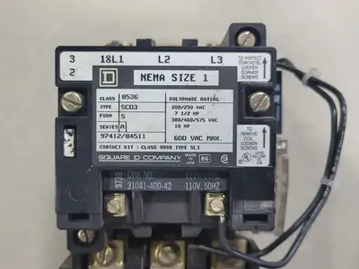 USED SQUARE D 8536SCO3V02S