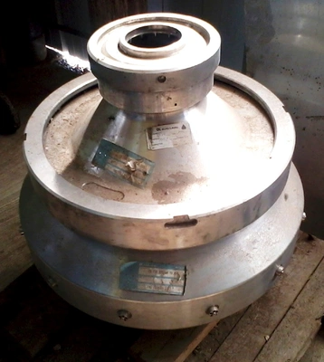 (2) Alfa-Laval FEUX 512U-31C nozzle centrifuges, 316SS.