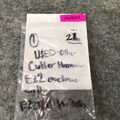 Used Cutler-Hammer E22 Misc Electrical & Power Parts California US | Davliegogo LLC #1729973
