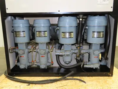 Kanto Seiki Oilmatic Hydraulic Oil Chiller 7 Pumps Multi In/Out 200/220V 3Ph