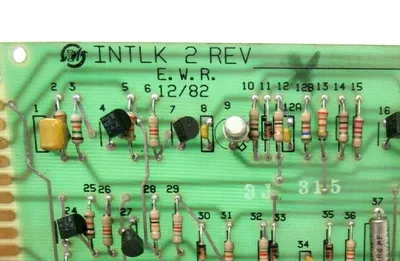 USED INTERLOCK A78771-2 PC BOARD A787712