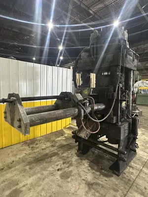 5" (530 TON) AMD MODEL #530-2230 AUTOMATIC HYDRAULIC BAR & BILLET SHEAR OR HYRDRAULIC PRESS: STOCK #22660