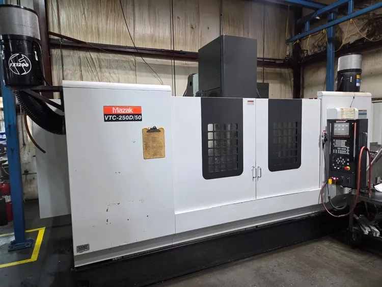 Used 2007 MAZAK VTC-250D/50 Vertical Machining Centers Arizona US | Midstate Machinery #1183877