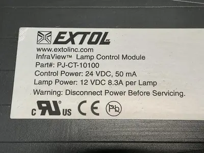 USED EXTOL PJ-CT-10100