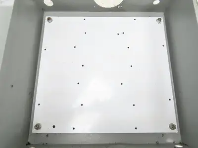 Wiegmann N1C202006LP Industrial Electrical Enclosure With Backplate 20x20x6"