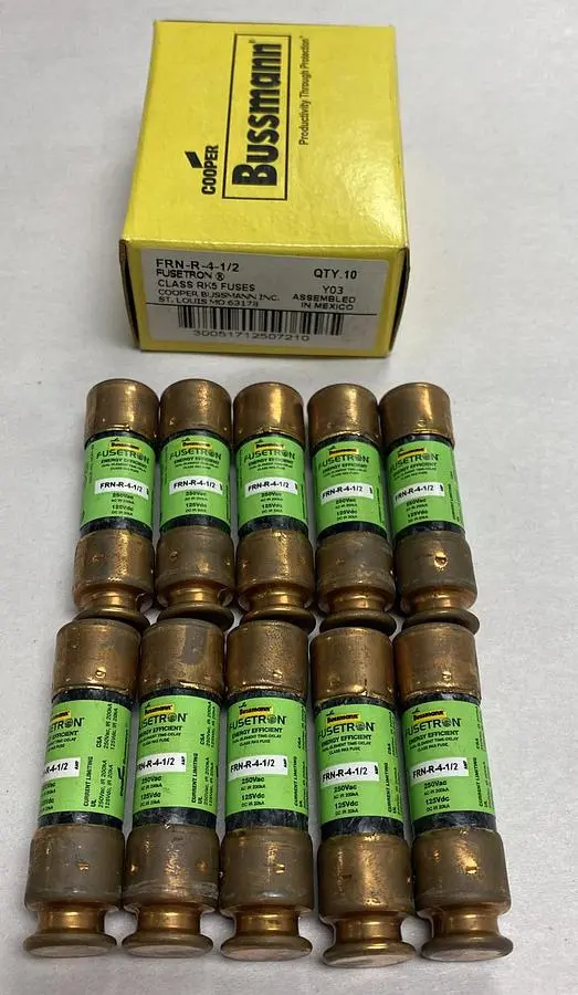 New | in-Stock COOPER BUSSMANN FRN-R-4-1/2 Miscellaneous Equipment (Electrical & Power) | Surplus Asset Holdings #1188894