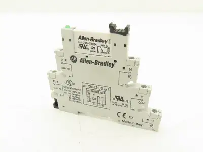 Allen-Bradley 700-HLT1U24 Terminal Block Relay 700-TBR24 Ser A 24V Coil Lot of 5