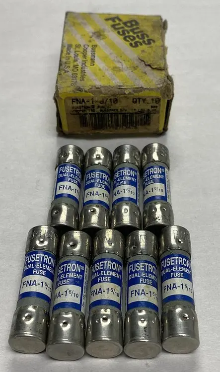 New | in-Stock COOPER BUSSMANN FNA-1-6/10 Miscellaneous Equipment (Electrical & Power) | Surplus Asset Holdings #1189291