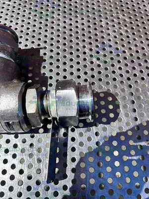 USED CHALMERS & KUBECK 19226LCO PRESSURE RELIEF VALVE 70 PSI, 1" SANITARY FITTING