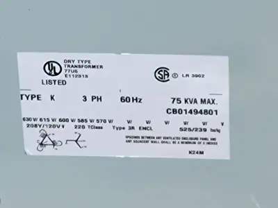NEW HAMMOND POWER SOLUTIONS INC. EG3A0075PB