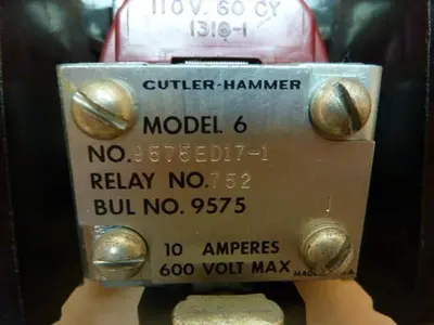 USED CUTLER HAMMER 9575ED17-1