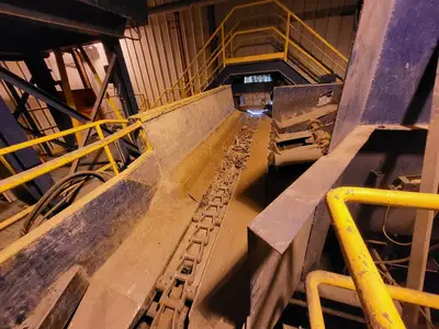 Infeed Log Conveyor for Chipper