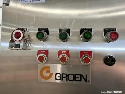 Used GROEN DR 1218 Heat Exchangers Illinois US | Aaron Equipment #85716