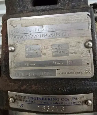 USED Goulds 6456456546546546
